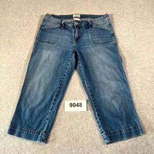 Levi's 545 Capri Jeans Womens 10 Blue Denim Medium Wash Cotton Everyday Wear